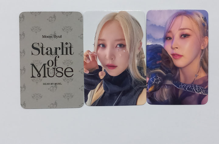 MOONBYUL "Starlit of Muse" - Dear My Muse Pre-Order Benefit Photocard [Museum Ver.] [24.2.22] - HALLYUSUPERSTORE
