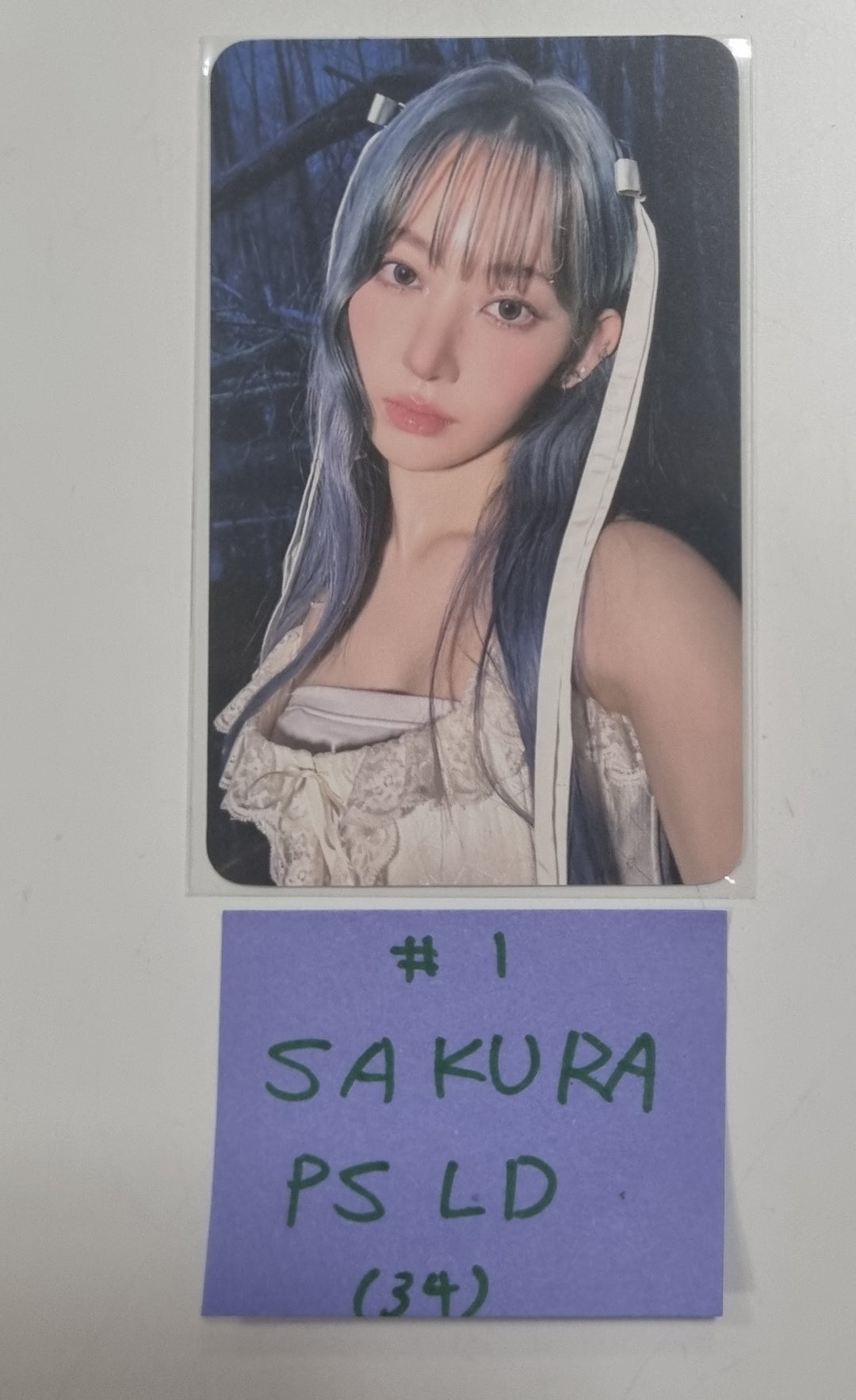 Le Sserafim 3rd Mini "EASY" - Powerstation Lucky Draw Event Photocard [24.02.23] - HALLYUSUPERSTORE