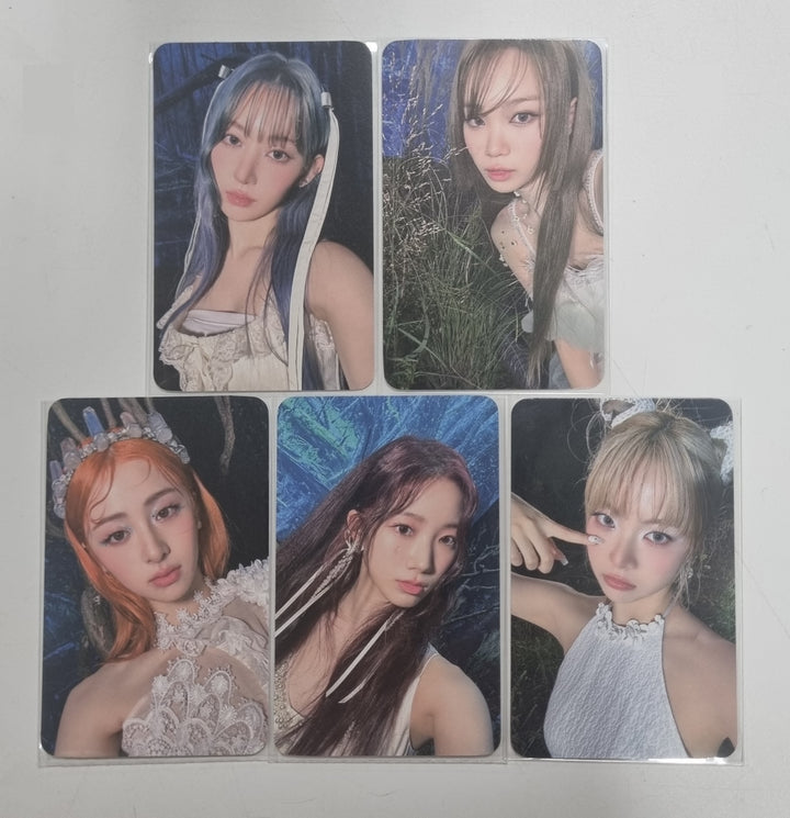 Le Sserafim 3rd Mini "EASY" - Powerstation Lucky Draw Event Photocards Set (5EA) [24.02.23] (Restocked 2/26) - HALLYUSUPERSTORE