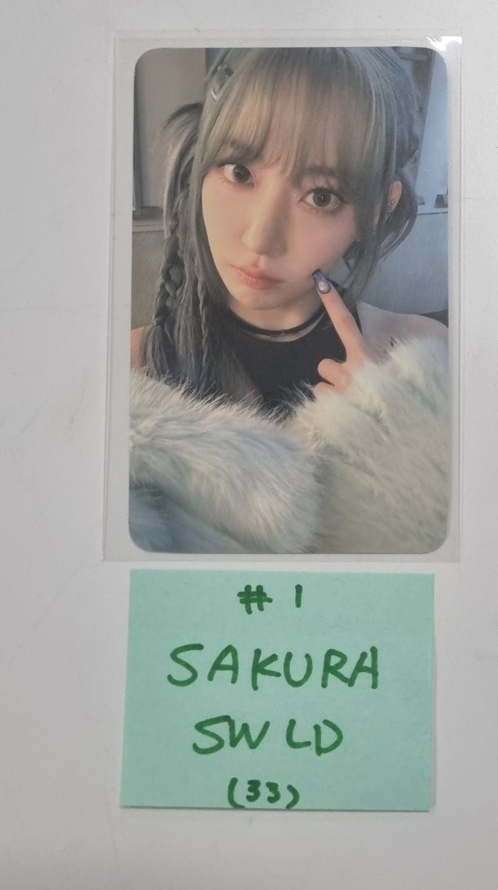 Le Sserafim 3rd Mini "EASY" - Soundwave Lucky Draw Event Photocard [24.02.23] - HALLYUSUPERSTORE