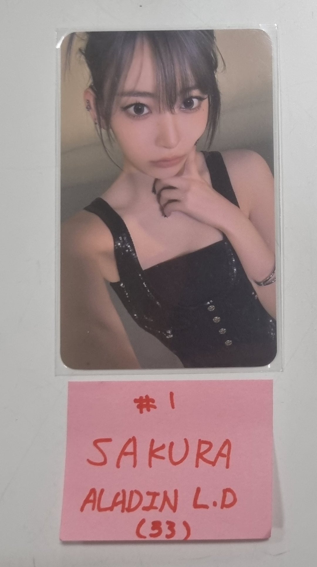 Le Sserafim 3rd Mini "EASY" - Aladin Lucky Draw Event Photocard [24.02.23] - HALLYUSUPERSTORE