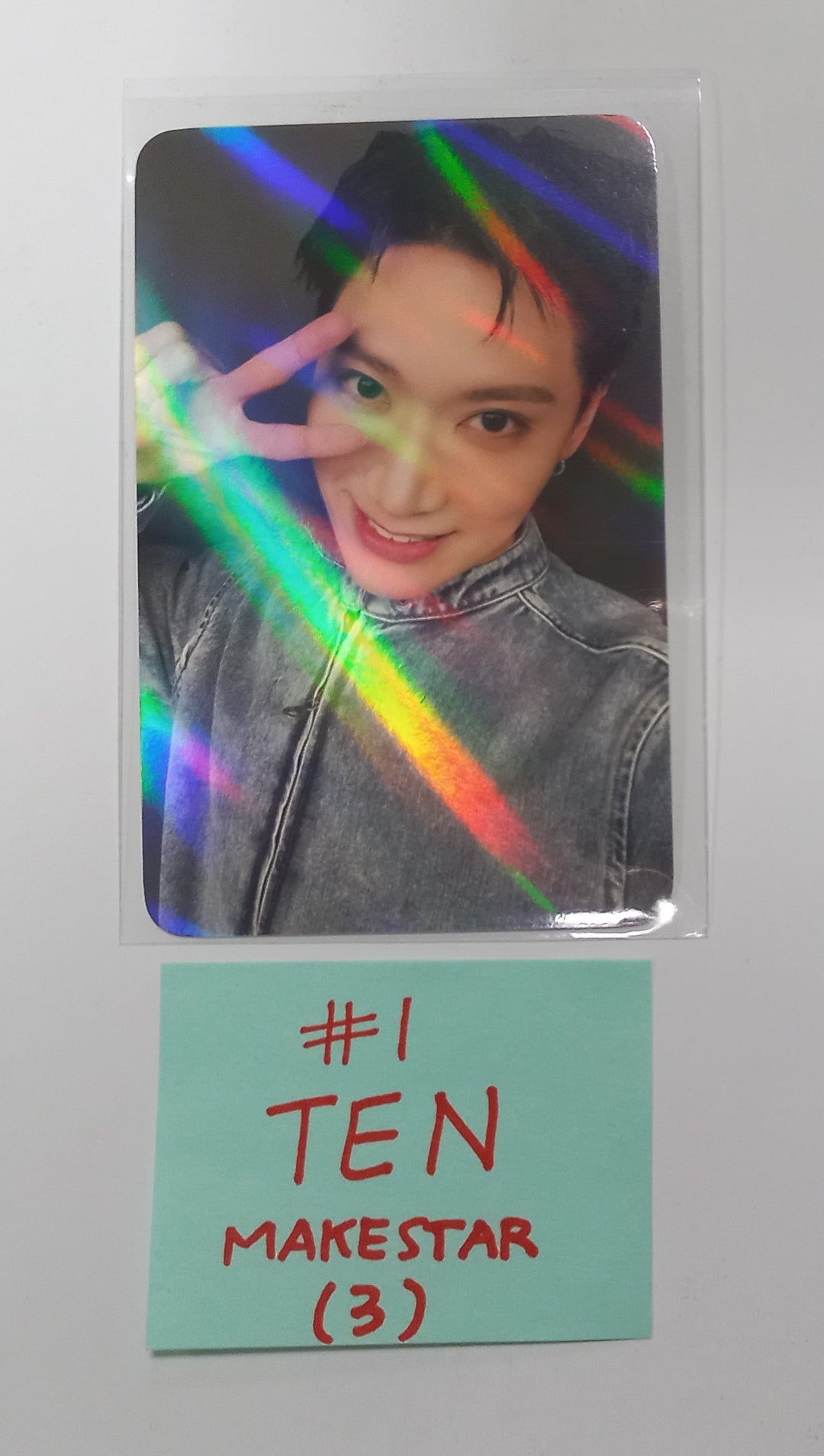 TEN 1st Mini "TEN" - Makestar Pre-Order Benefit Hologram Photocard [24.02.23] - HALLYUSUPERSTORE