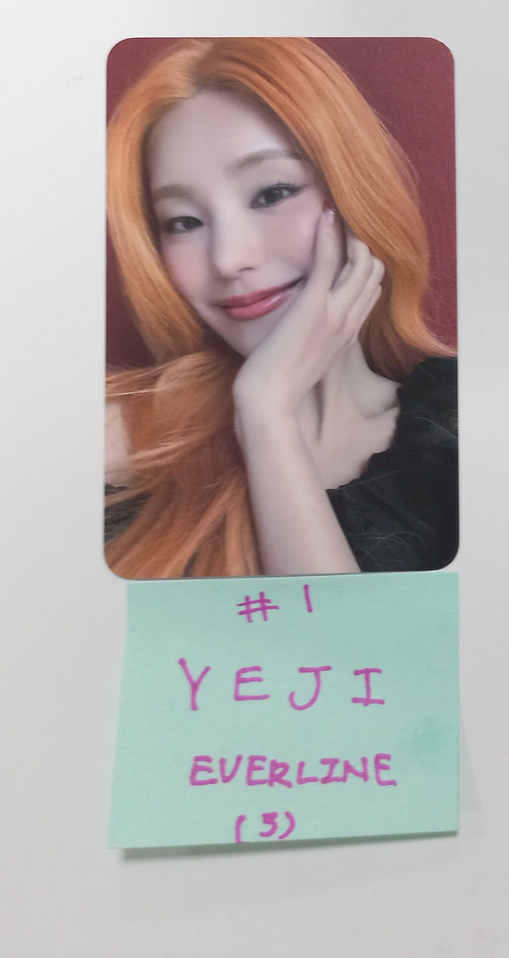 ITZY "BORN TO BE" - Everline Fansign Event Photocard Round 2 [24.2.23] - HALLYUSUPERSTORE
