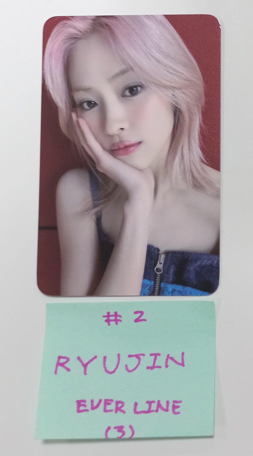 ITZY "BORN TO BE" - Everline Fansign Event Photocard Round 2 [24.2.23] - HALLYUSUPERSTORE