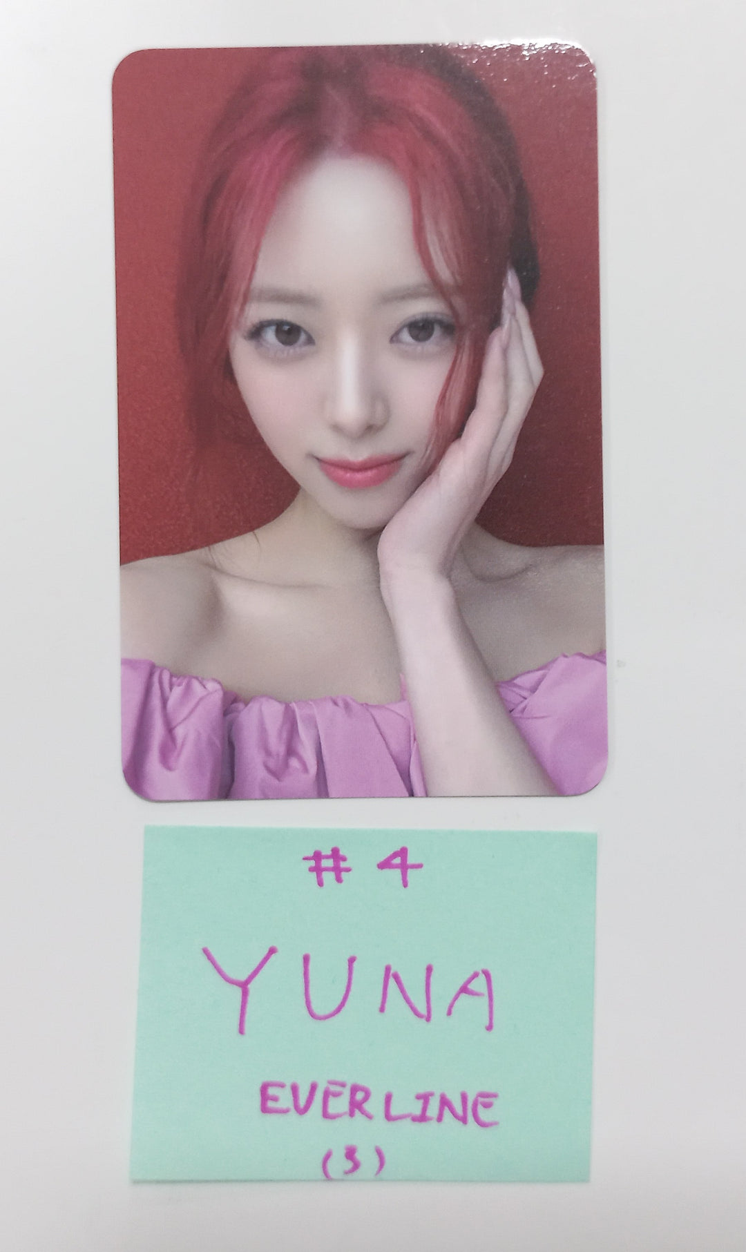 ITZY "BORN TO BE" - Everline Fansign Event Photocard Round 2 [24.2.23] - HALLYUSUPERSTORE