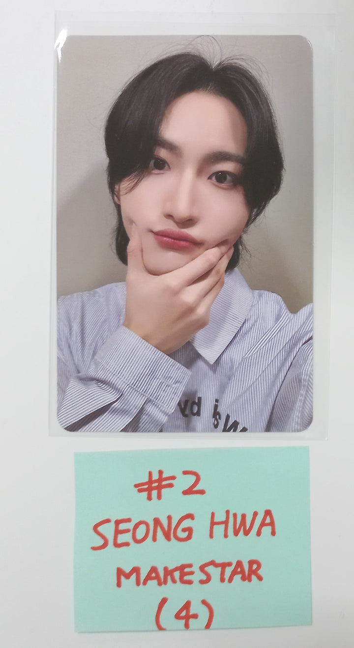 ATEEZ "THE WORLD EP.FIN : WILL" - Makestar Lucky Draw Event Photocard [24.2.23] - HALLYUSUPERSTORE