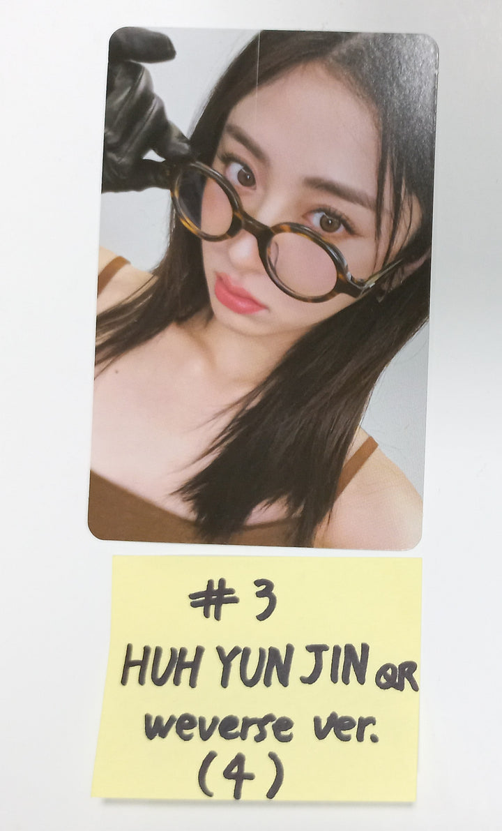 Le Sserafim 3rd Mini "EASY" - Official QR Photocard [Wever Album Ver.] [24.02.23] - HALLYUSUPERSTORE