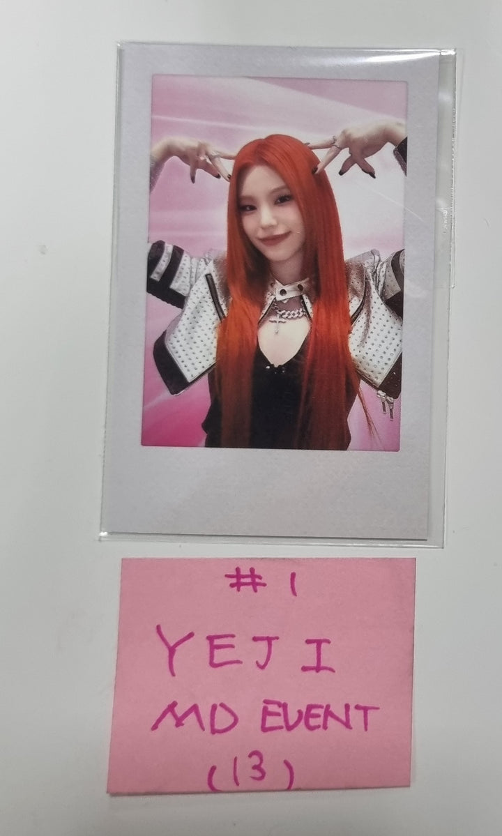 Itzy "BORN To BE" 2ND WORLD TOUR - Official MD Event Photocard [24.2.24] - HALLYUSUPERSTORE