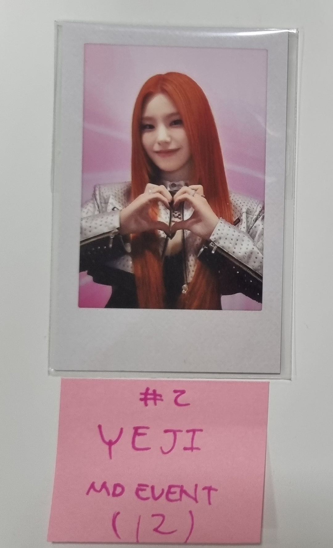 Itzy "BORN To BE" 2ND WORLD TOUR - Official MD Event Photocard [24.2.24] - HALLYUSUPERSTORE