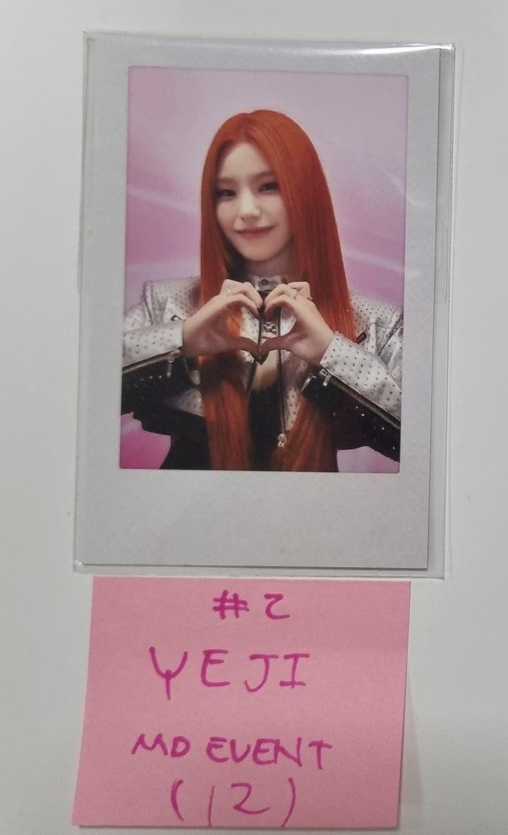 Itzy "BORN To BE" 2ND WORLD TOUR - Official MD Event Photocard [24.2.24] - HALLYUSUPERSTORE