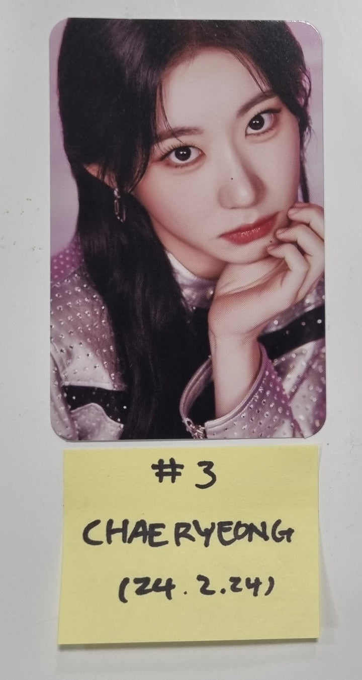 Itzy "BORN To BE" 2ND WORLD TOUR - Official Trading Photocard [24.2.24] - HALLYUSUPERSTORE