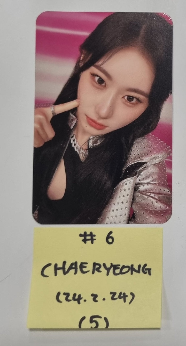 Itzy "BORN To BE" 2ND WORLD TOUR - Official Trading Photocard [24.2.24] - HALLYUSUPERSTORE