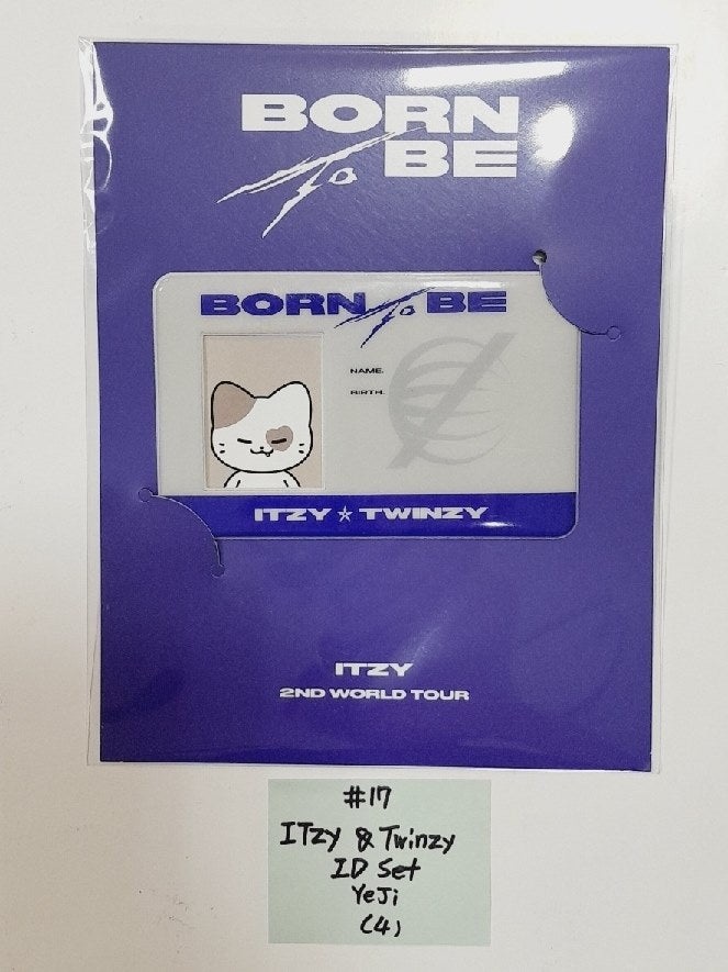 Itzy "BORN To BE" 2ND WORLD TOUR - Official MD [Image Picket, Picket Cover, Holder Strap, Phone Tab, ID Set, Special Ticket Set] [24.2.24] - HALLYUSUPERSTORE