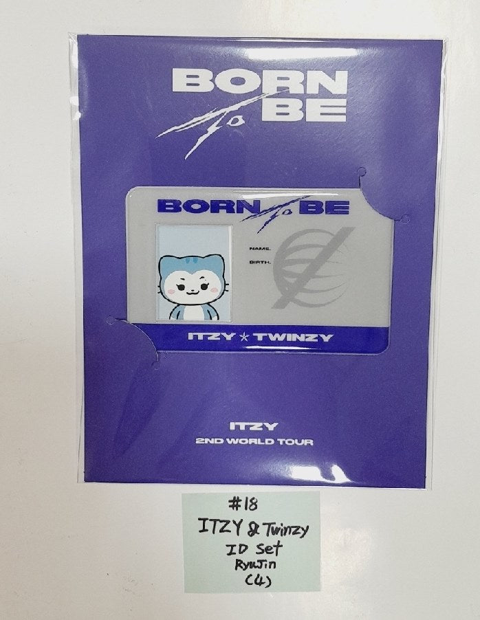 Itzy "BORN To BE" 2ND WORLD TOUR - Official MD [Image Picket, Picket Cover, Holder Strap, Phone Tab, ID Set, Special Ticket Set] [24.2.24] - HALLYUSUPERSTORE