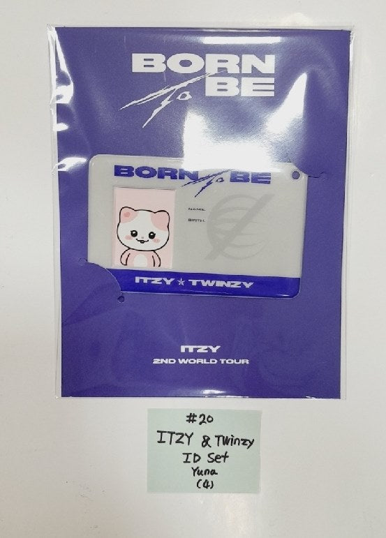 Itzy "BORN To BE" 2ND WORLD TOUR - Official MD [Image Picket, Picket Cover, Holder Strap, Phone Tab, ID Set, Special Ticket Set] [24.2.24] - HALLYUSUPERSTORE