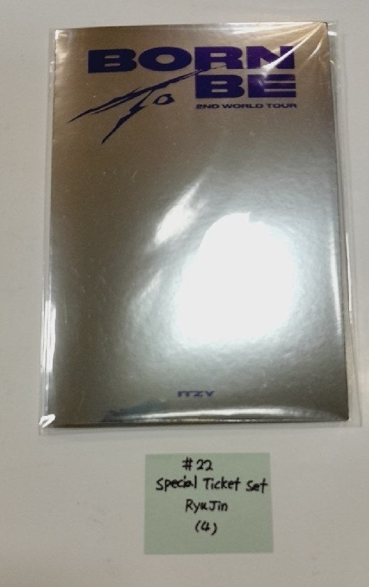 Itzy "BORN To BE" 2ND WORLD TOUR - Official MD [Image Picket, Picket Cover, Holder Strap, Phone Tab, ID Set, Special Ticket Set] [24.2.24] - HALLYUSUPERSTORE
