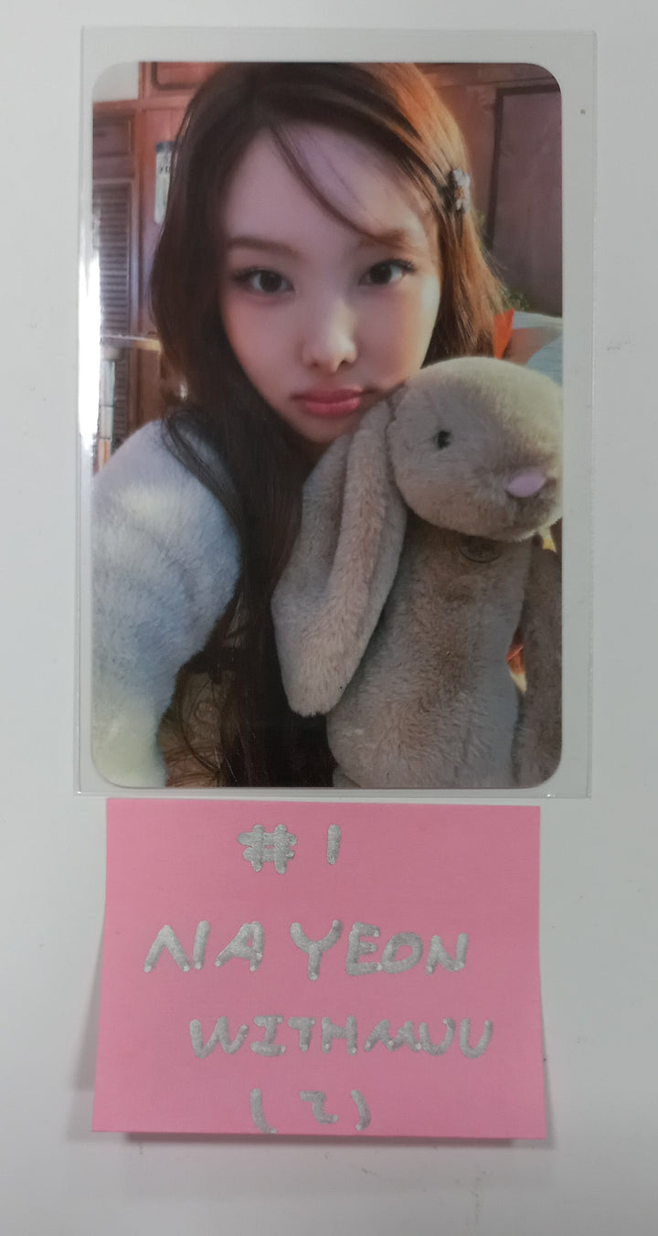 TWICE "With YOU-th" Mini 13th - Withmuu Pre-Order Benefit Photocard [24.2.27] - HALLYUSUPERSTORE