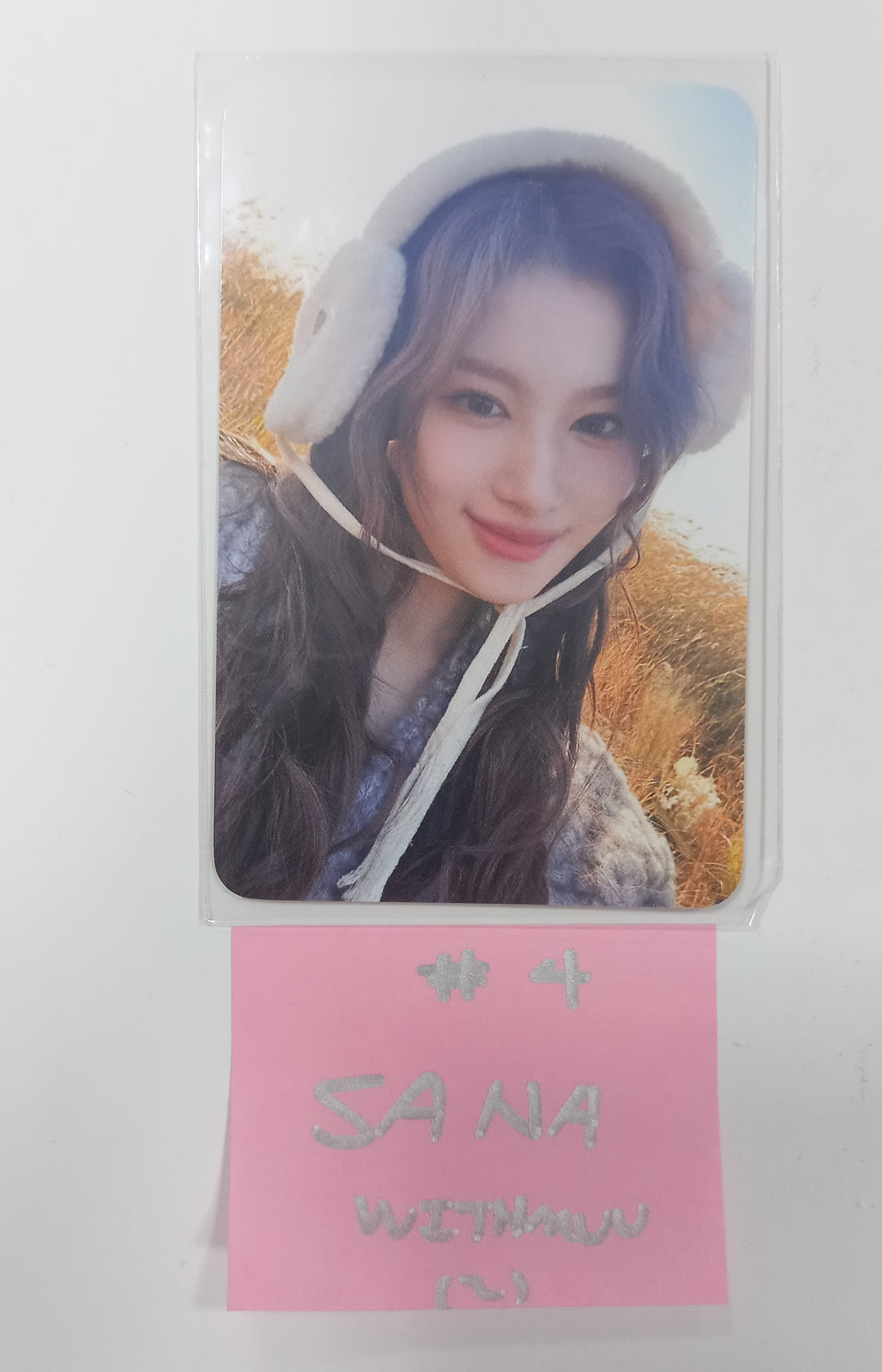 TWICE "With YOU-th" Mini 13th - Withmuu Pre-Order Benefit Photocard [24.2.27] - HALLYUSUPERSTORE