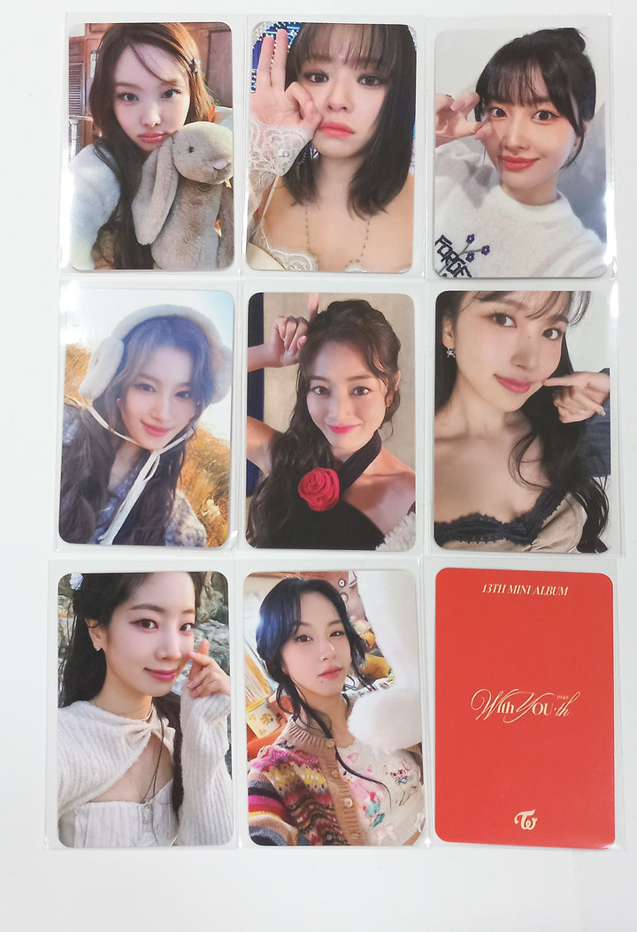 TWICE "With YOU-th" Mini 13th - Withmuu Pre-Order Benefit Photocard [24.2.27] - HALLYUSUPERSTORE
