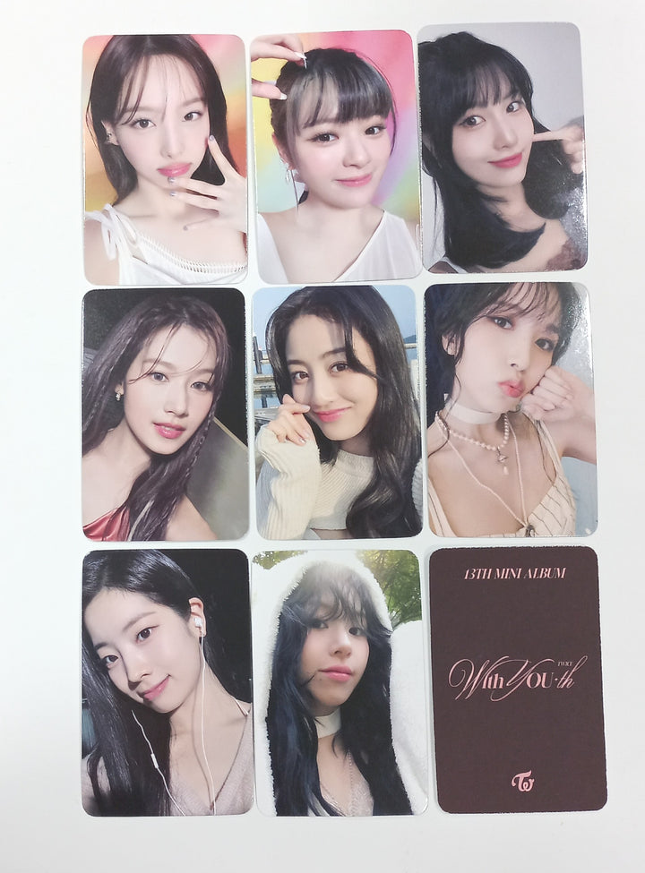 TWICE "With YOU-th" Mini 13th - Soundwave Pre-Order Benefit Photocard [Digipack Ver.] [24.2.27] - HALLYUSUPERSTORE