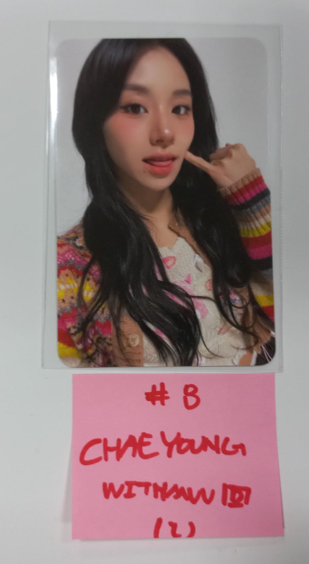 TWICE "With YOU-th" Mini 13th - Withmuu Pre-Order Benefit Photocard [Digipack Ver.] [24.2.27] - HALLYUSUPERSTORE