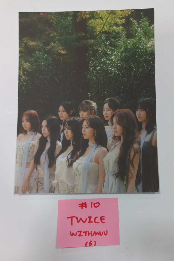 TWICE "With YOU-th" Mini 13th - Withmuu Pre-Order Benefit Photocard [Digipack Ver.] [24.2.27] - HALLYUSUPERSTORE
