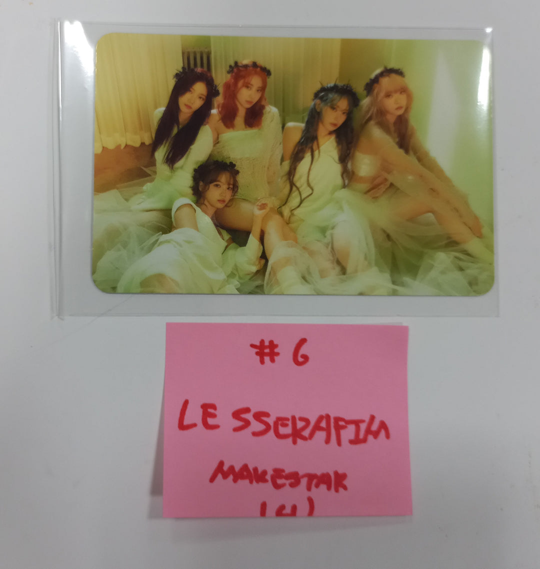 Le Sserafim 3rd Mini "EASY" - Makestar Pre-Order Benefit Hologram Photocard [24.2.27] - HALLYUSUPERSTORE