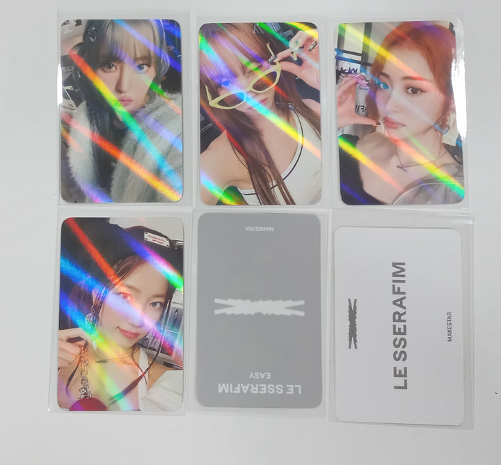 Le Sserafim 3rd Mini "EASY" - Makestar Pre-Order Benefit Hologram Photocard [24.2.27] - HALLYUSUPERSTORE