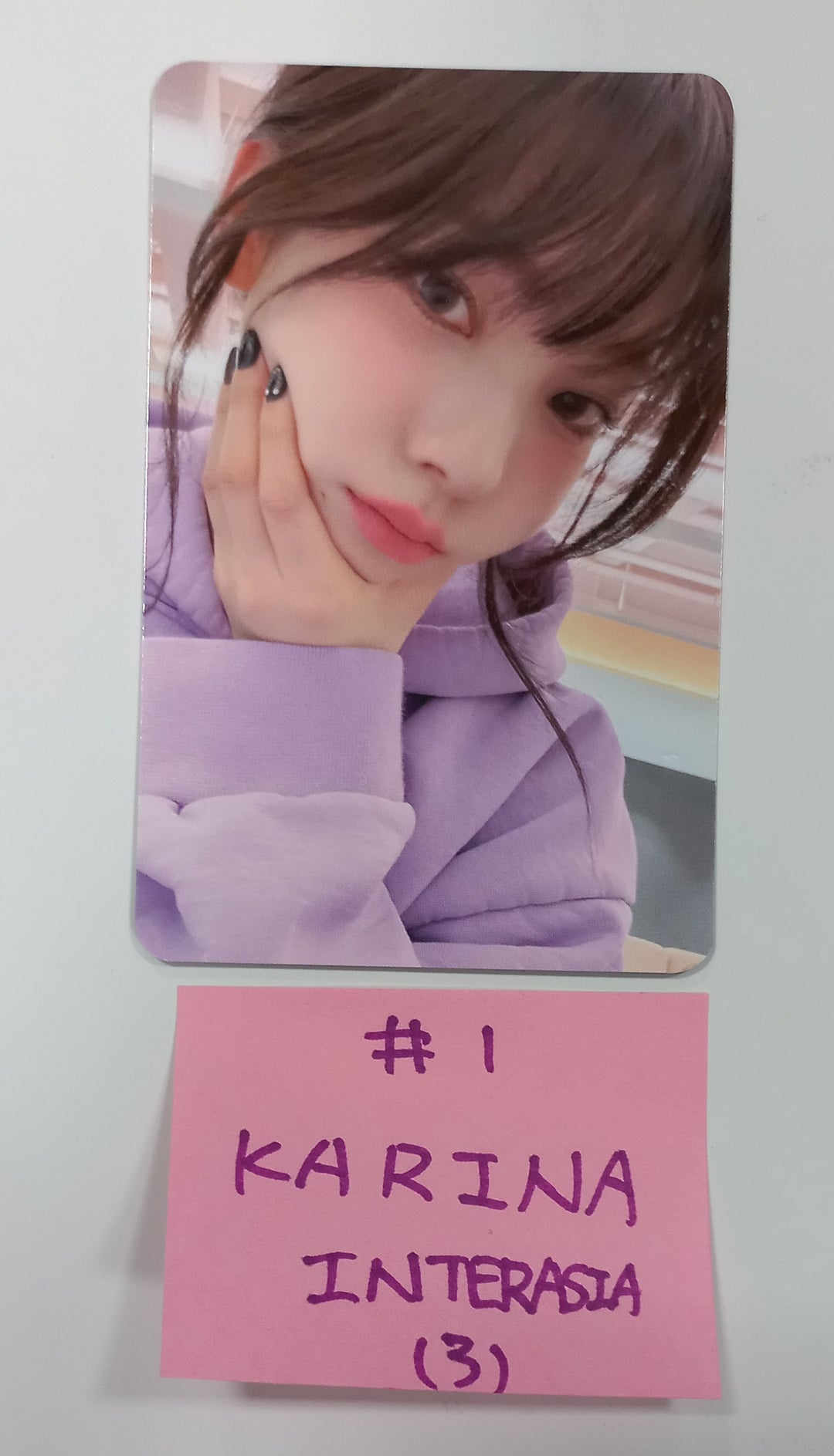 Aespa "Drama" 4th Mini - InterAsia Fansign Event Photocard Round 2 [24.2.27] - HALLYUSUPERSTORE
