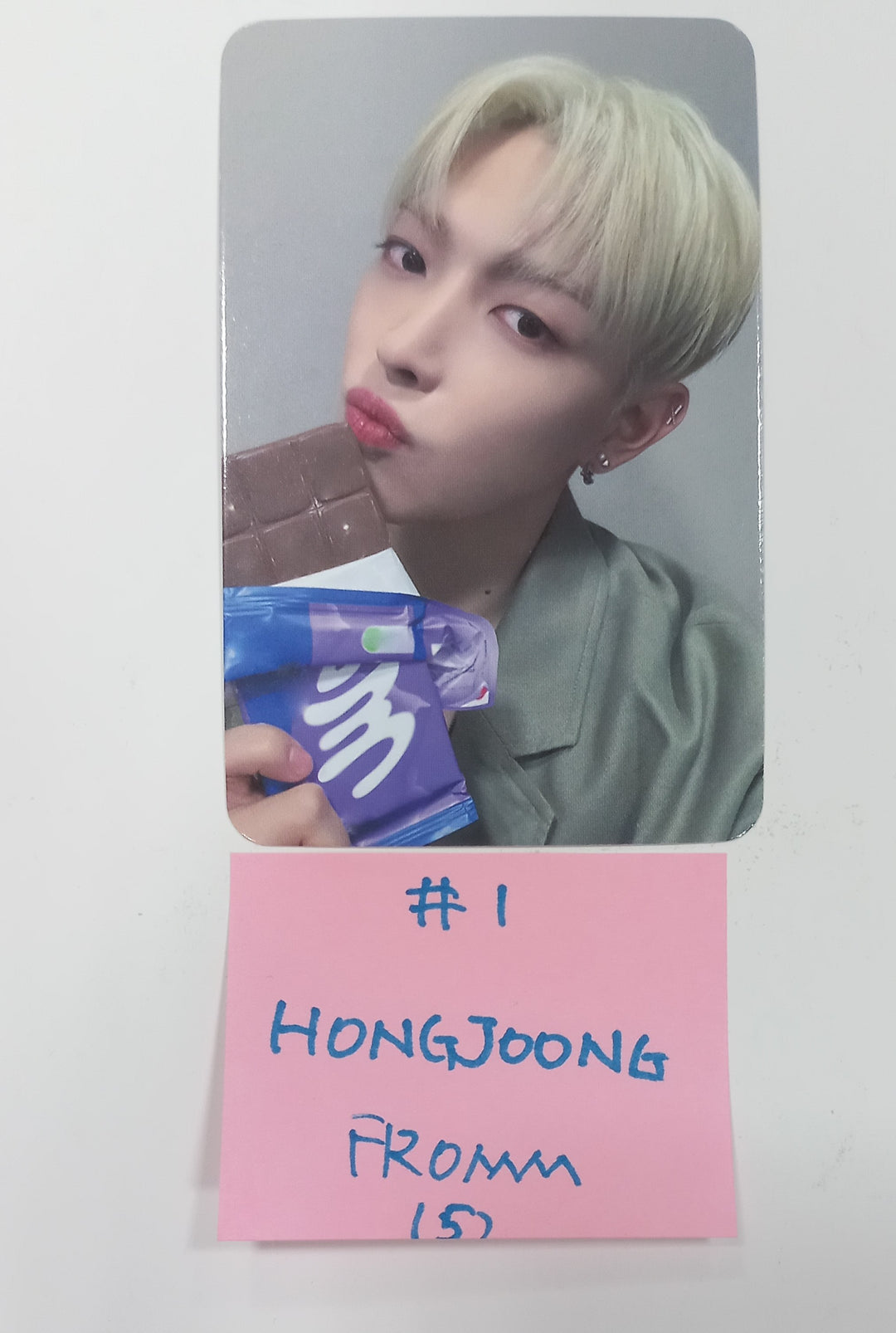 Ateez "The World Ep.Fin : Will" - Fromm Store Fansign Event Photocard Round 2 [24.2.27] - HALLYUSUPERSTORE
