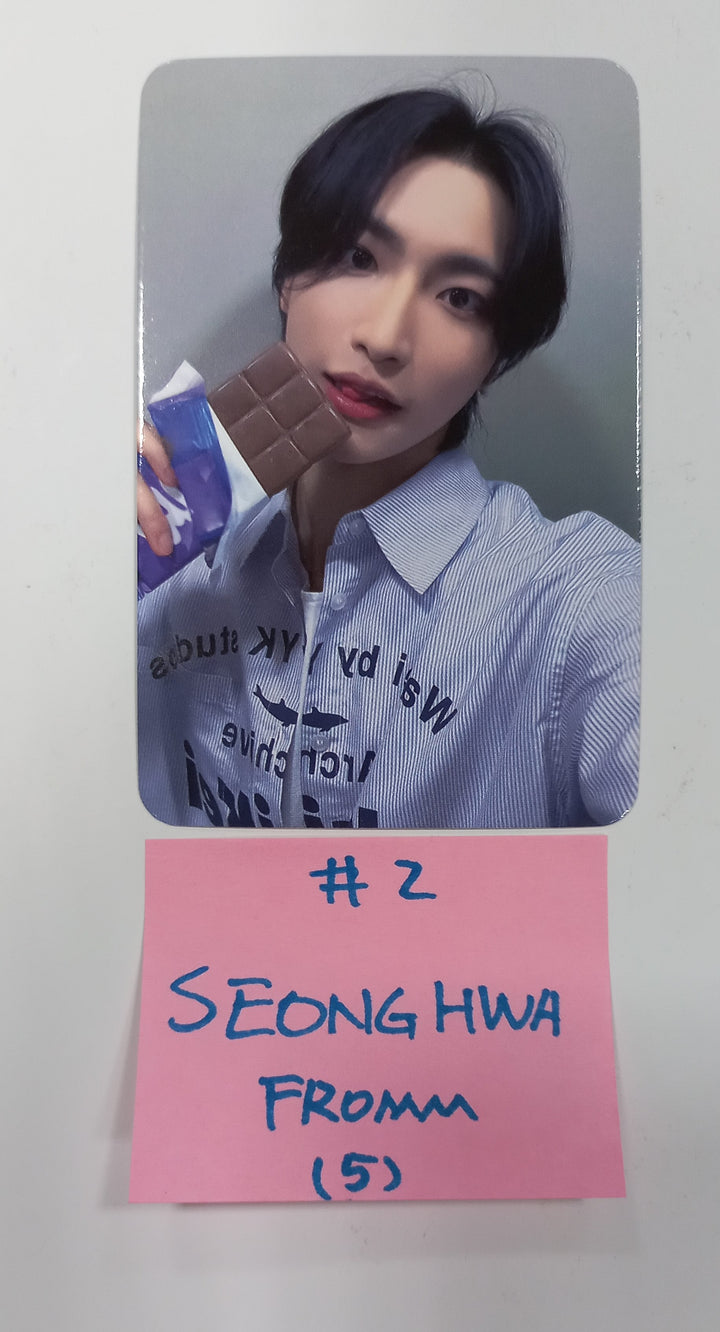 Ateez "The World Ep.Fin : Will" - Fromm Store Fansign Event Photocard Round 2 [24.2.27] - HALLYUSUPERSTORE