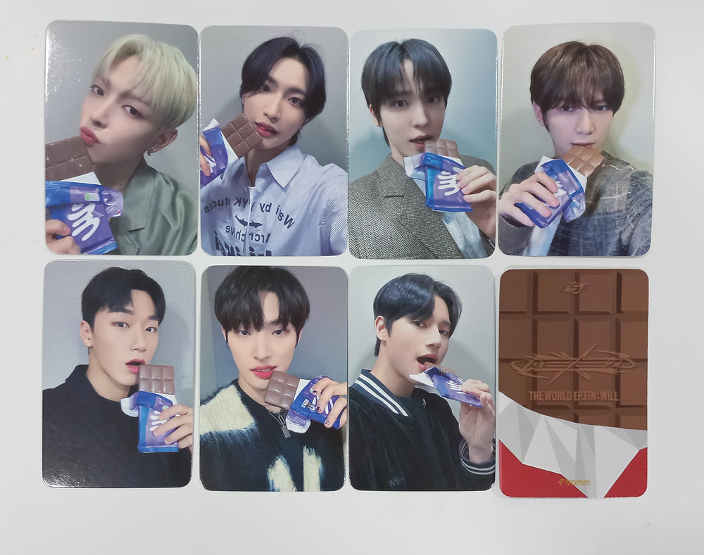 Ateez "The World Ep.Fin : Will" - Fromm Store Fansign Event Photocard Round 2 [24.2.27] - HALLYUSUPERSTORE