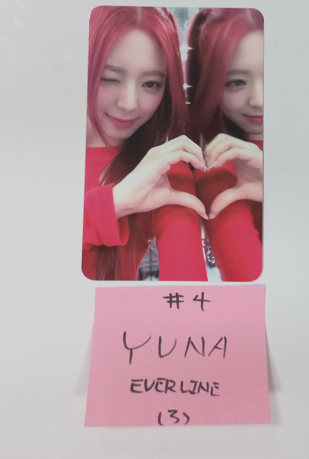 ITZY "BORN TO BE" - Everline Fansign Event Photocard Round 3 [24.2.27] - HALLYUSUPERSTORE