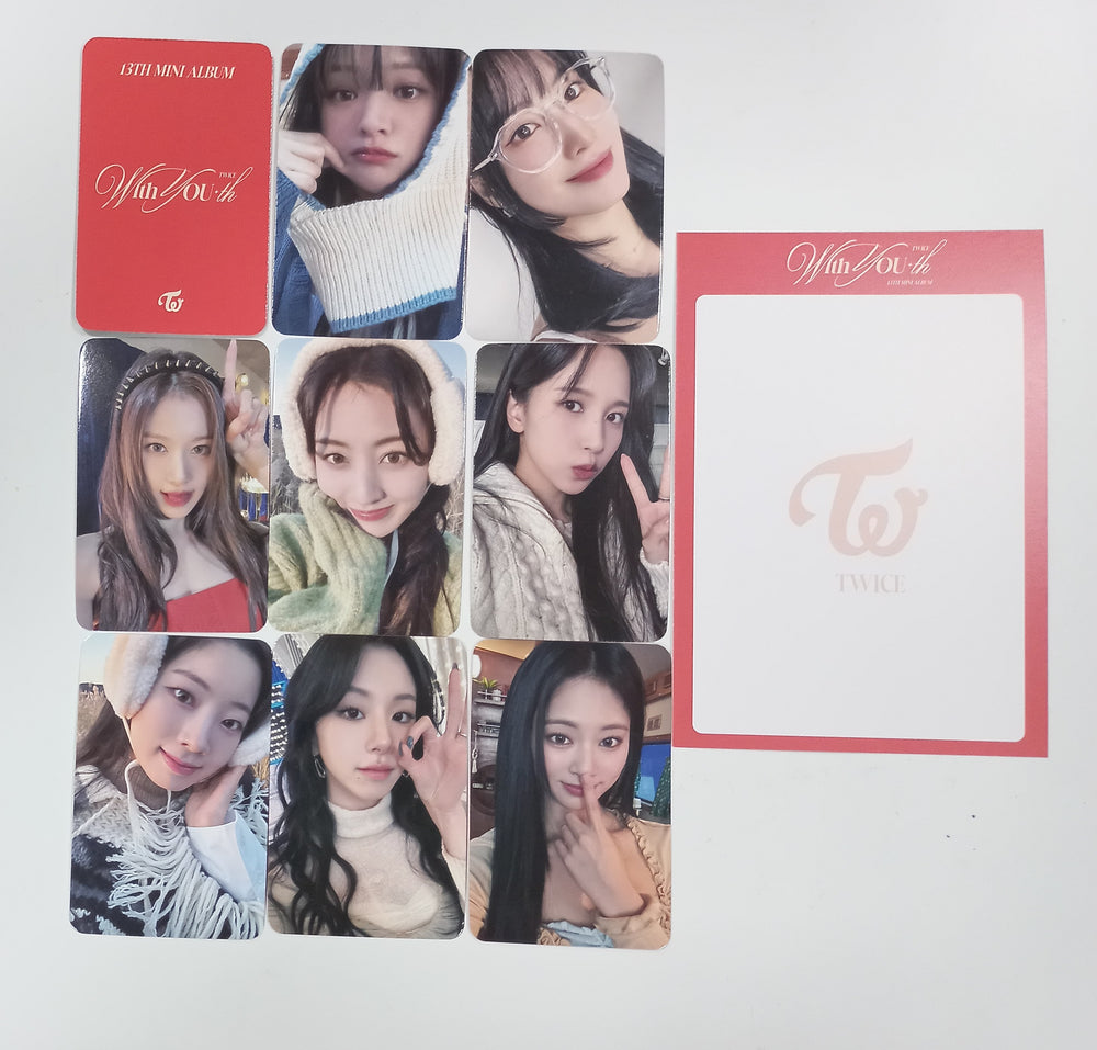 TWICE "With YOU-th" Mini 13th - Soundwave Pre-Order Benefit Photocard [24.2.27] - HALLYUSUPERSTORE
