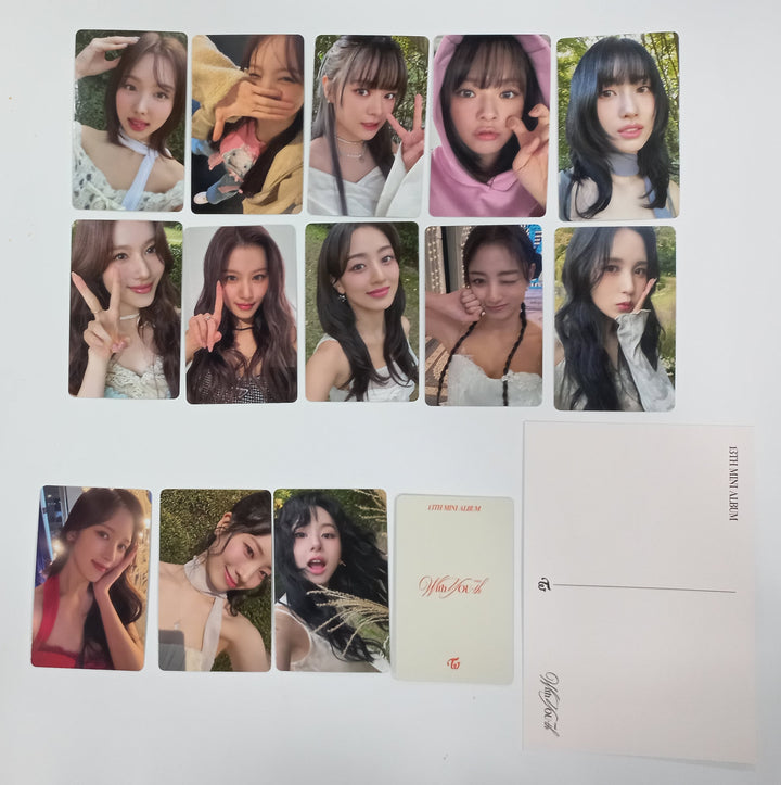 TWICE "With YOU-th" Mini 13th - JYP Shop Pre-Order Benefit Photocard [Restocked 2/28] [24.2.27] - HALLYUSUPERSTORE