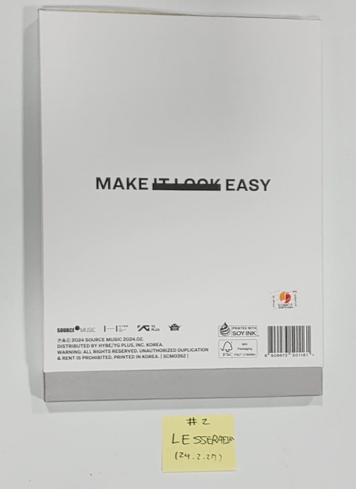 LE SSERAFIM "EASY", Moonbyul "Starlit of Muse" [Printed], TRI.BE "Diamond" - Hand Autographed(Signed) Album [24.2.27] - HALLYUSUPERSTORE