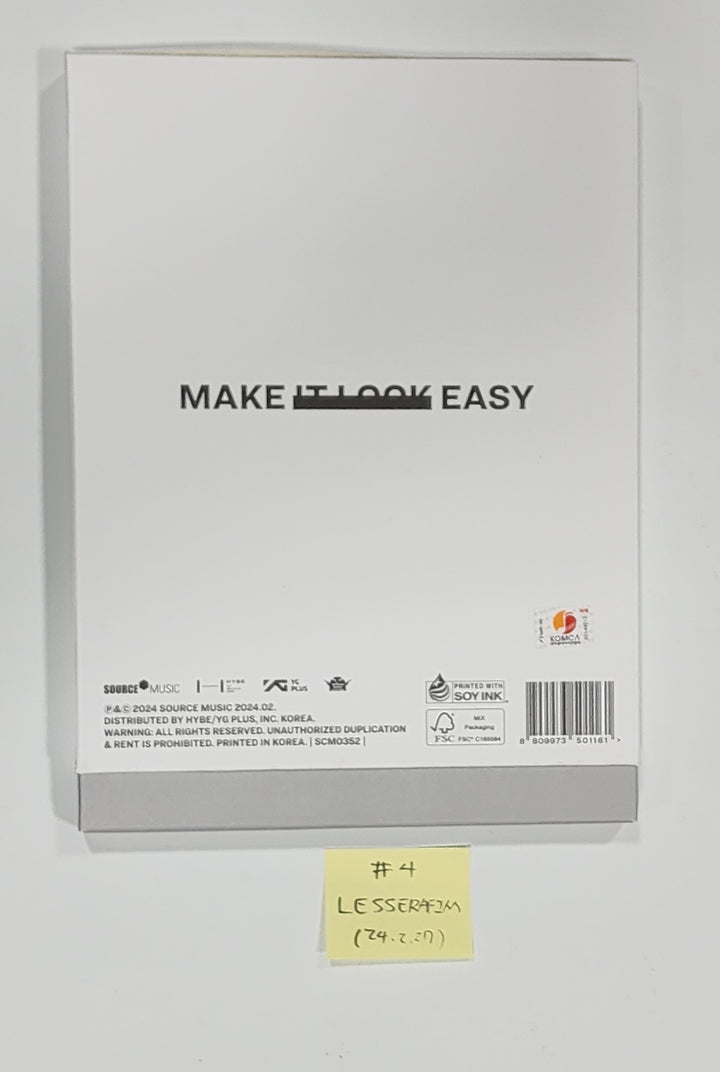 LE SSERAFIM "EASY", Moonbyul "Starlit of Muse" [Printed], TRI.BE "Diamond" - Hand Autographed(Signed) Album [24.2.27] - HALLYUSUPERSTORE