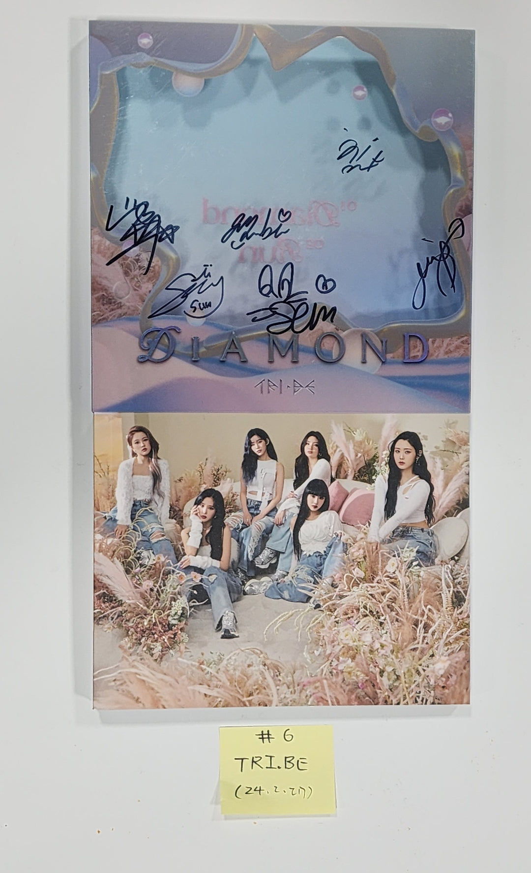 LE SSERAFIM "EASY", Moonbyul "Starlit of Muse" [Printed], TRI.BE "Diamond" - Hand Autographed(Signed) Album [24.2.27] - HALLYUSUPERSTORE