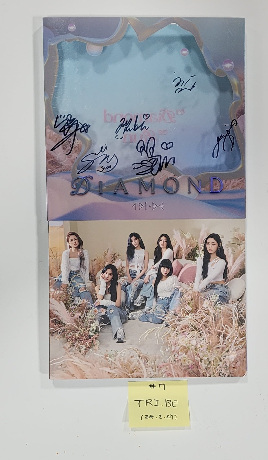 LE SSERAFIM "EASY", Moonbyul "Starlit of Muse" [Printed], TRI.BE "Diamond" - Hand Autographed(Signed) Album [24.2.27] - HALLYUSUPERSTORE