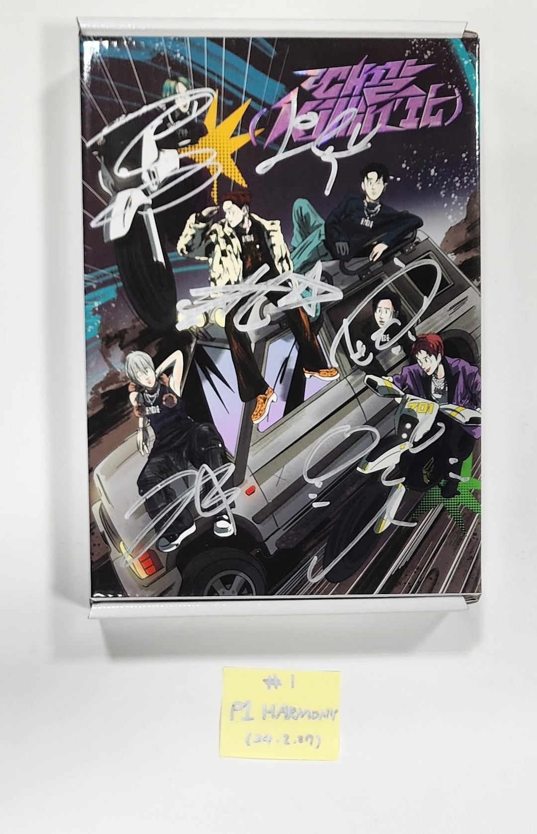 TEN "Light On Ver.", n.SSign "Happy &amp;", YUGYEOM "TRUST ME", P1Harmony "때깔" - Hand Autographed(Signed) Album [24.2.27] - HALLYUSUPERSTORE