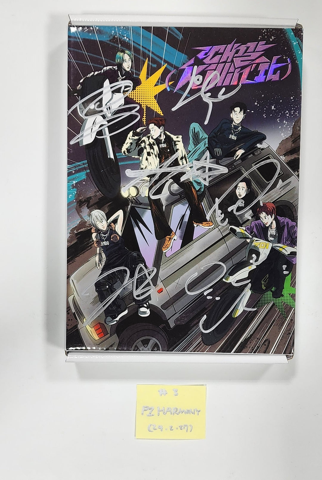 TEN "Light On Ver.", n.SSign "Happy &amp;", YUGYEOM "TRUST ME", P1Harmony "때깔" - Hand Autographed(Signed) Album [24.2.27] - HALLYUSUPERSTORE