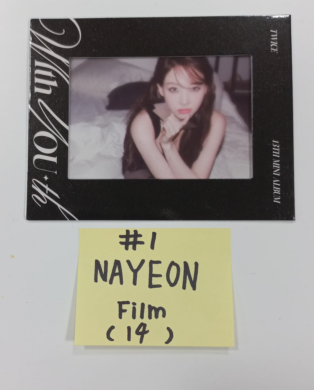 TWICE "With YOU-th" Mini 13th - Official Film, Letter Poster Set (9EA) [24.2.27] - HALLYUSUPERSTORE