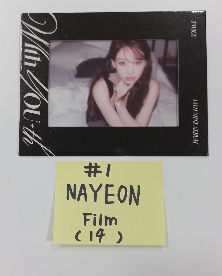 TWICE "With YOU-th" Mini 13th - Official Film, Letter Poster Set (9EA) [24.2.27] - HALLYUSUPERSTORE