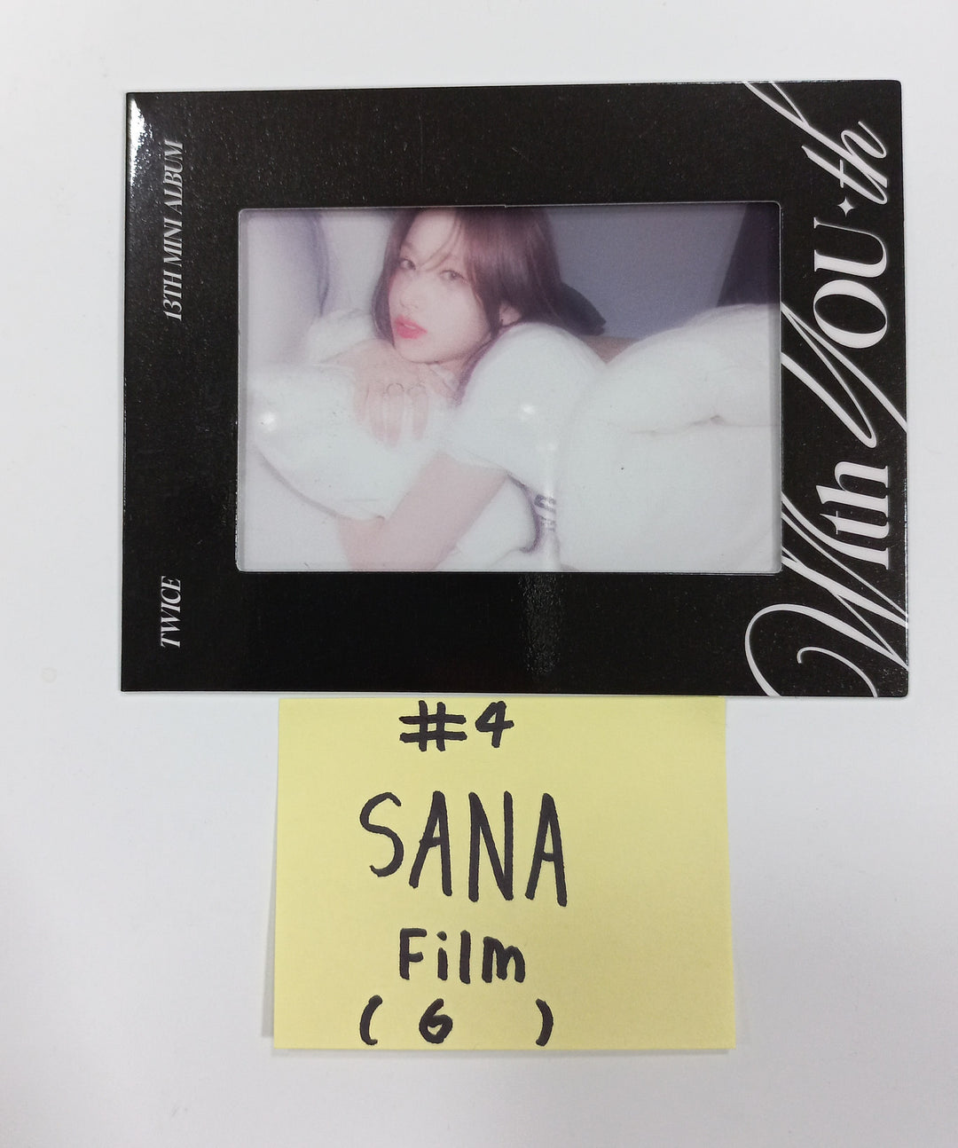 TWICE "With YOU-th" Mini 13th - Official Film, Letter Poster Set (9EA) [24.2.27] - HALLYUSUPERSTORE