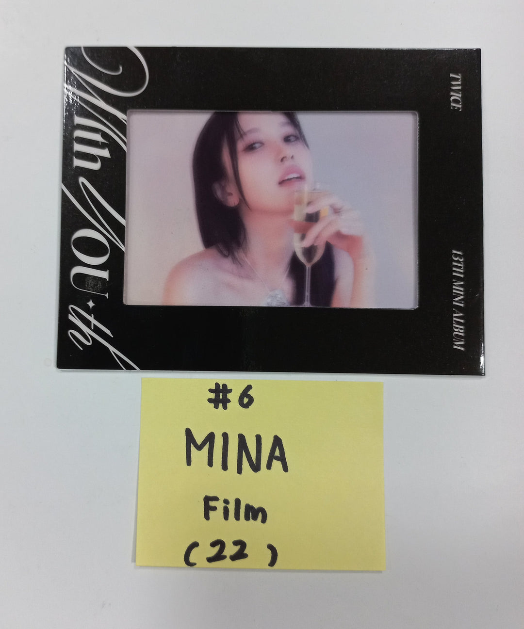 TWICE "With YOU-th" Mini 13th - Official Film, Letter Poster Set (9EA) [24.2.27] - HALLYUSUPERSTORE