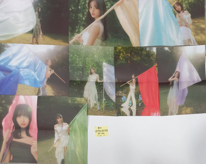 TWICE "With YOU-th" Mini 13th - Official Film, Letter Poster Set (9EA) [24.2.27] - HALLYUSUPERSTORE