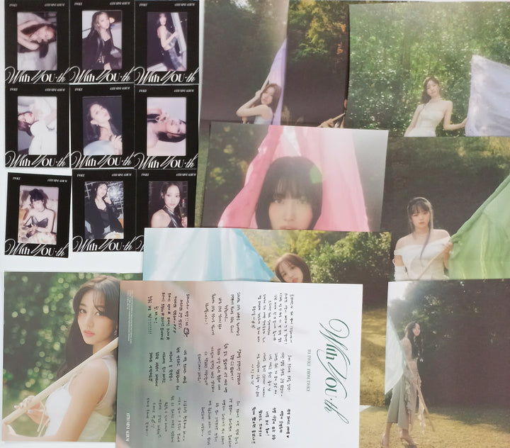 TWICE "With YOU-th" Mini 13th - Official Film, Letter Poster Set (9EA) [24.2.27] - HALLYUSUPERSTORE