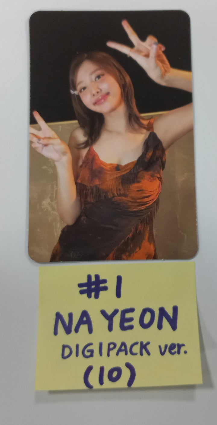 TWICE "With YOU-th" Mini 13th - Official Photocard [Digipack Ver.] [24.2.27] - HALLYUSUPERSTORE