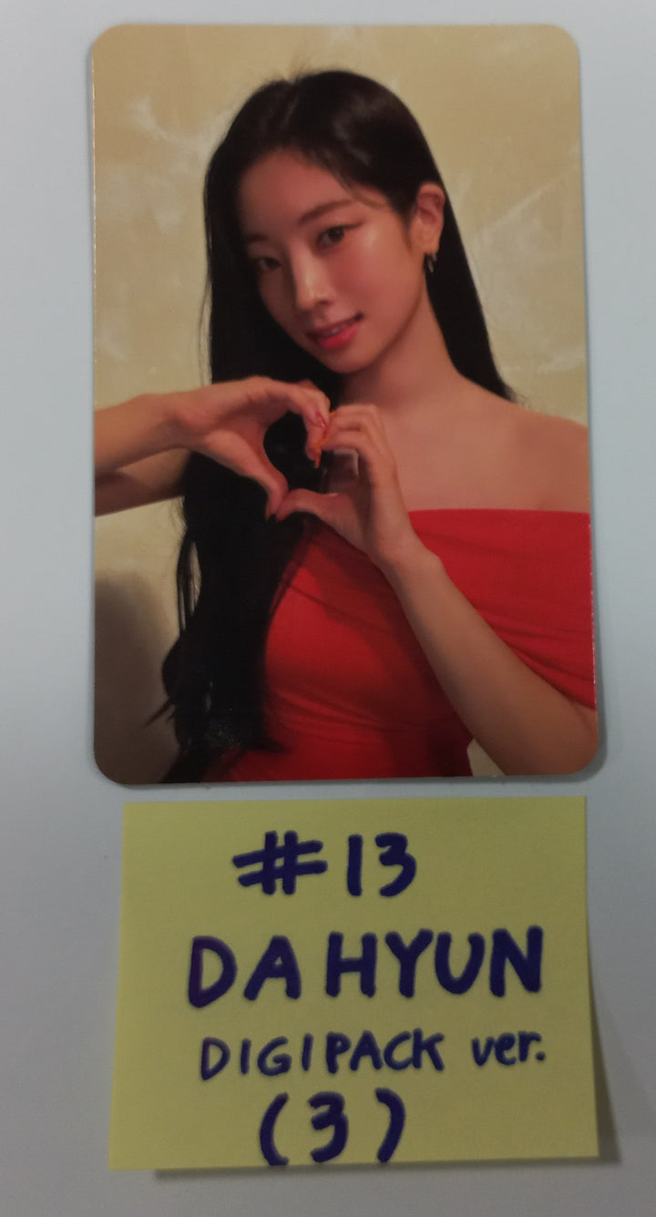 TWICE "With YOU-th" Mini 13th - Official Photocard [Digipack Ver.] [24.2.27] - HALLYUSUPERSTORE