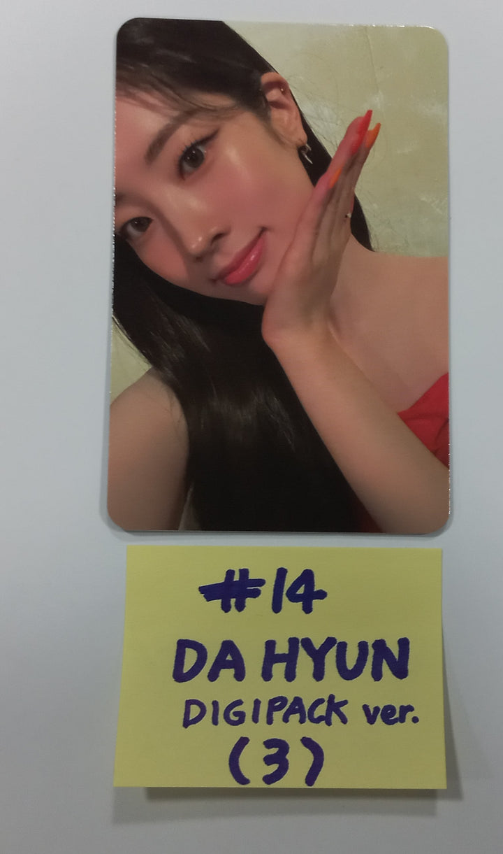 TWICE "With YOU-th" Mini 13th - Official Photocard [Digipack Ver.] [24.2.27] - HALLYUSUPERSTORE